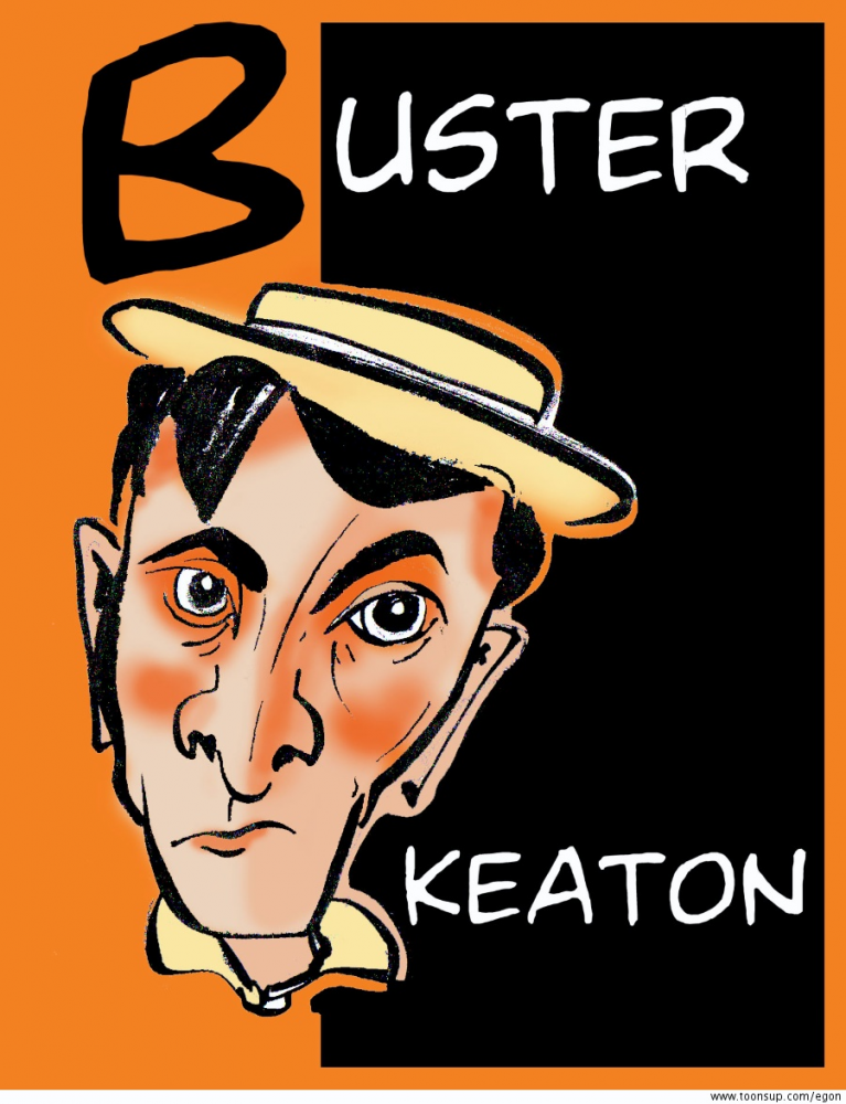 Illustration: Buster Keaton 1