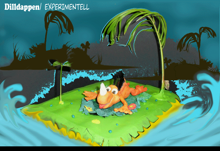 Concept Art / Character Design: experimentell (Hawaii)Dilldappen FANarts 1