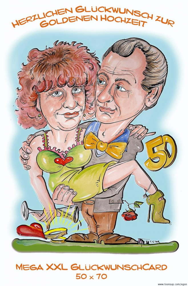 Cartoon: Glückwunschcard XXXL 3