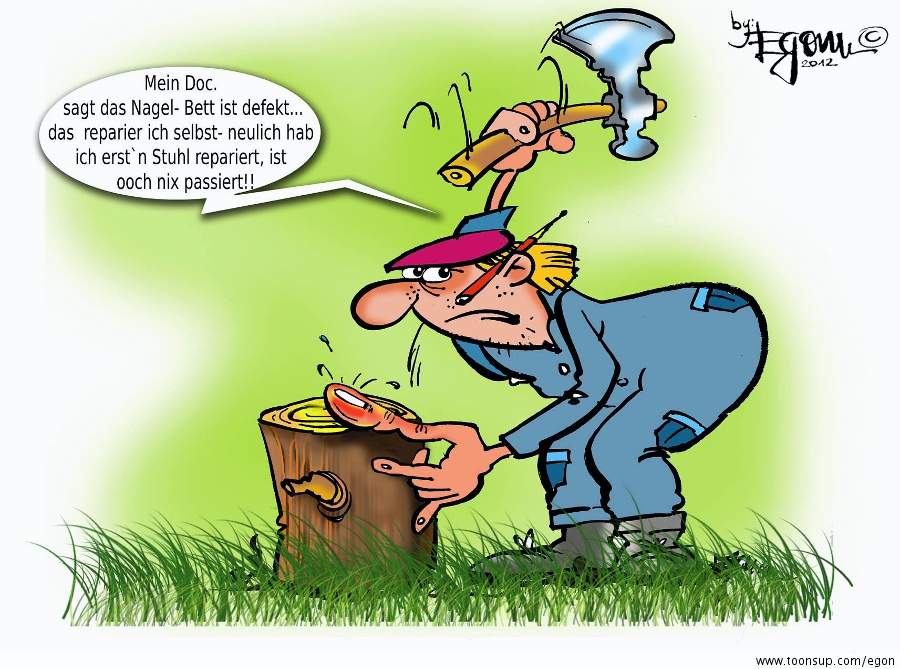 Cartoon: Neues Beklopptes:Ab mit das Ding!! 1