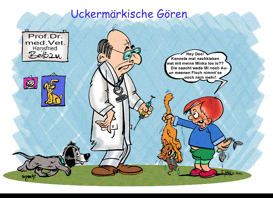 Cartoon: Uckermärker Gören (Neu) 1