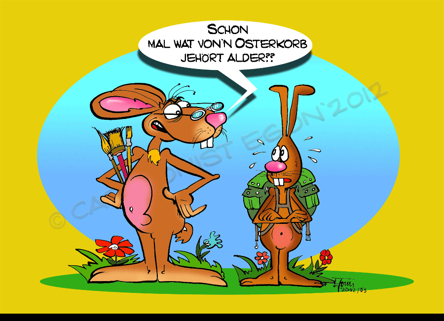 Cartoon: Osterkörbchen?? 1