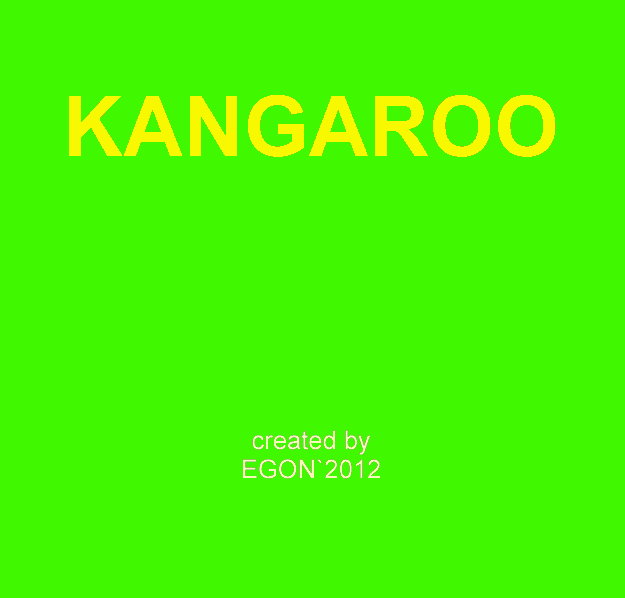 Animation: Kangaroo:Animal Athletics 1