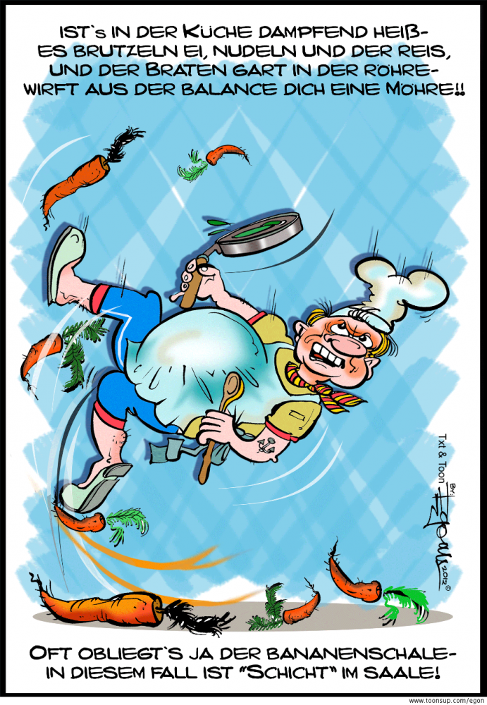 Cartoon: KochPech /Möhrentango 1