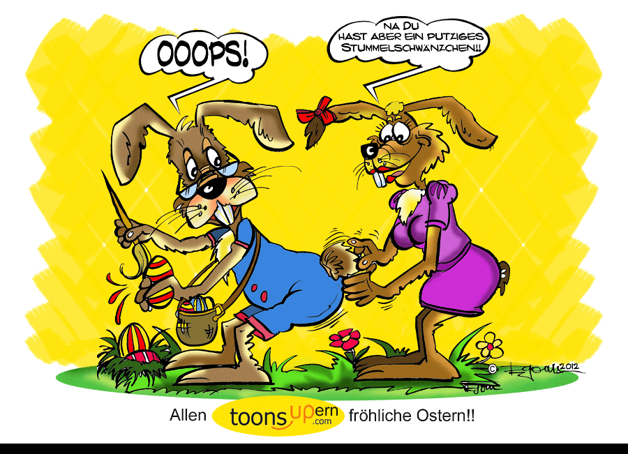 Cartoon: Ostergrüße an alle TOONSuper! 1