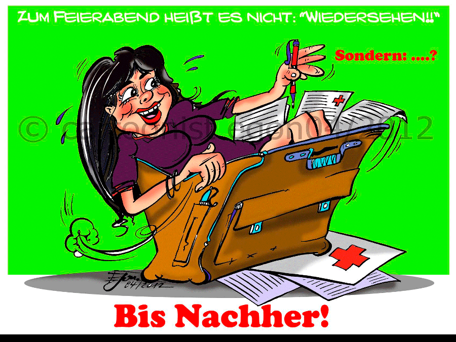 Cartoon: Freitag der Dreizehnte....(Cartoons) 2
