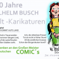 Hommage an Wilhelm Busch, 'Fromme Helene'