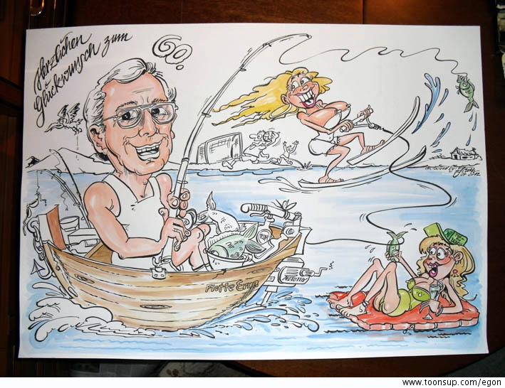 Illustration: XXL GeburtstagsKarte 2