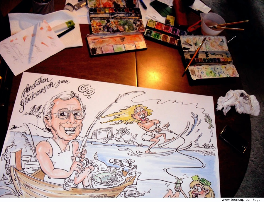 Illustration: XXL GeburtstagsKarte 4