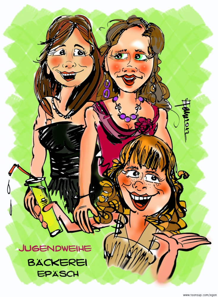 Illustration: 50.Geburtstag (Detail) 1