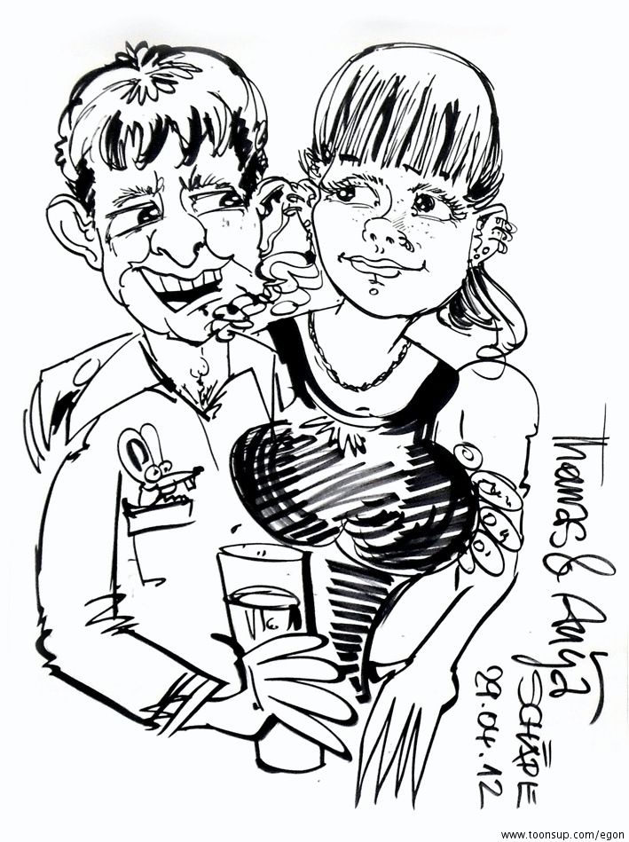 Illustration: 50.Geburtstag (Detail) 4