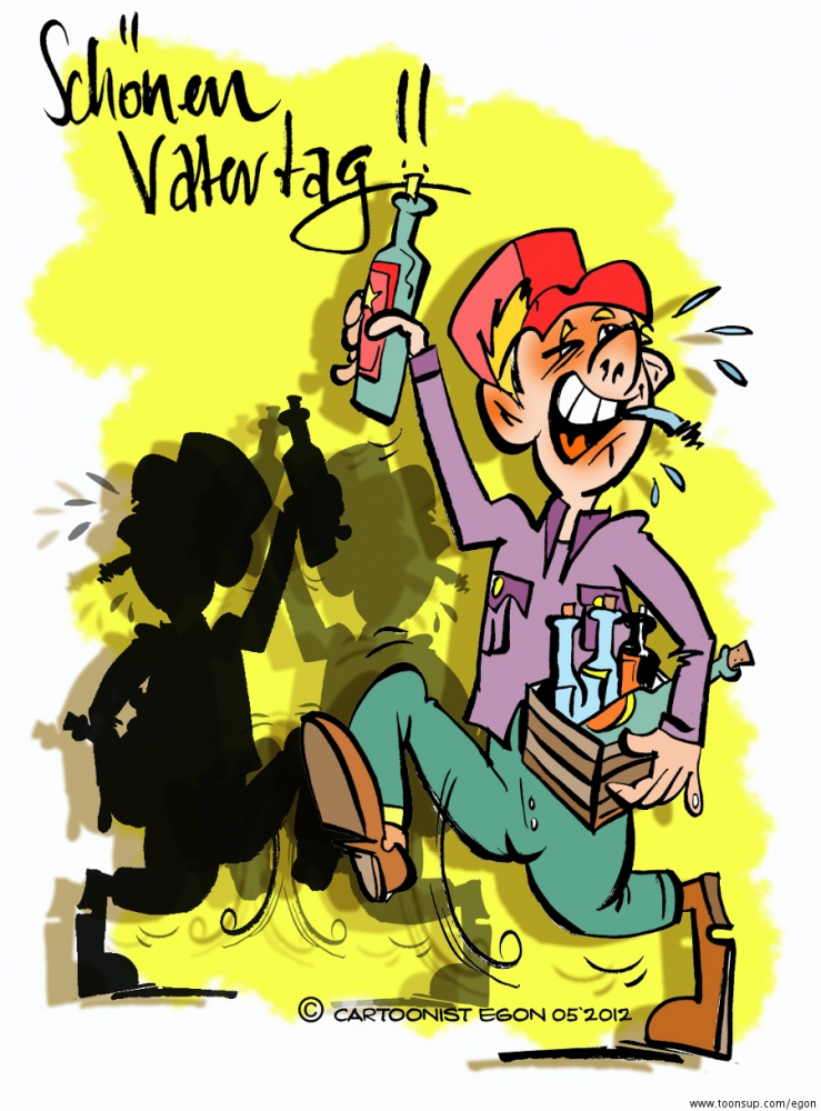 Cartoon: Schönen Vatertag! 1