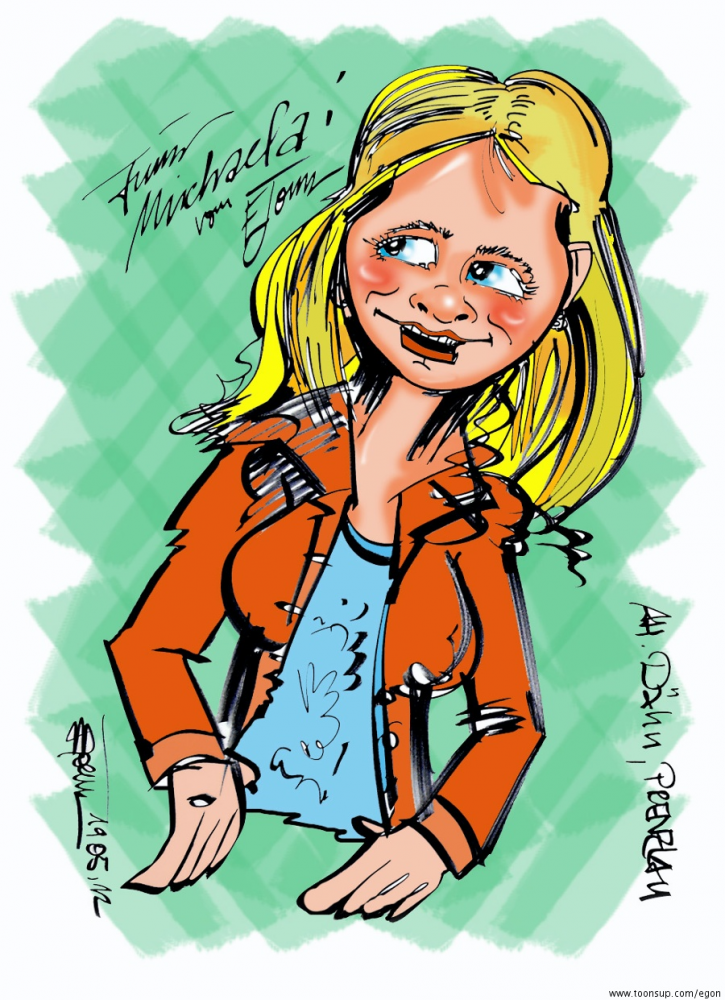Cartoon: Arbeiten des letzten Events...S/W und am PC Nachcoloriert! 3