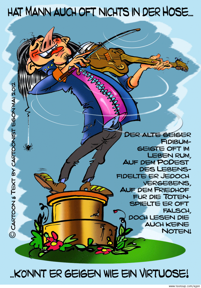 Cartoon: Oftmals ist eine Figur so gut,dass man sie mehrmals verwendet! 1