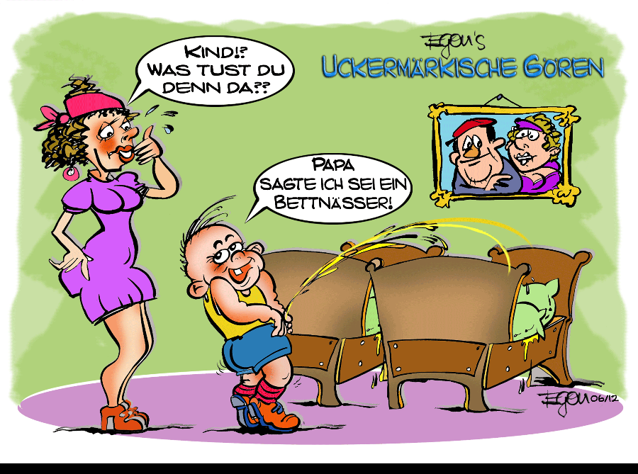 Cartoon: Uckermärcker Gören 1