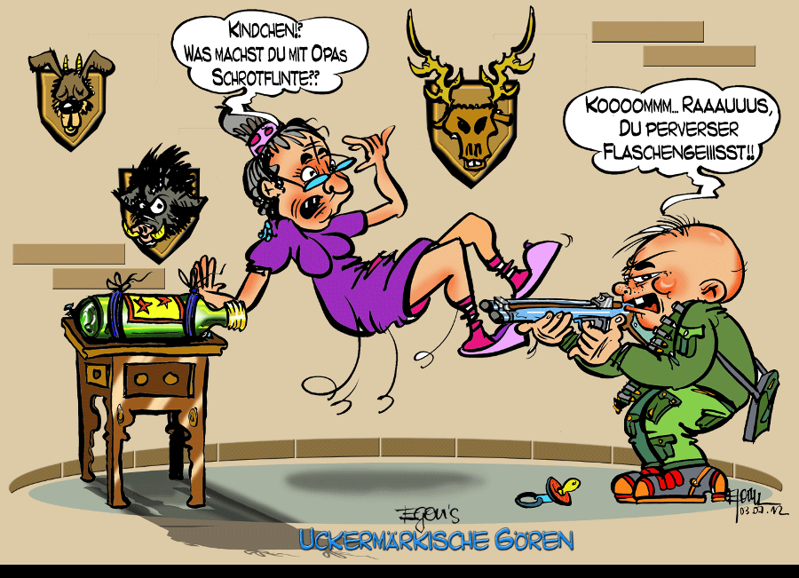 Cartoon: Uckermärkische Gören (Serie) 1