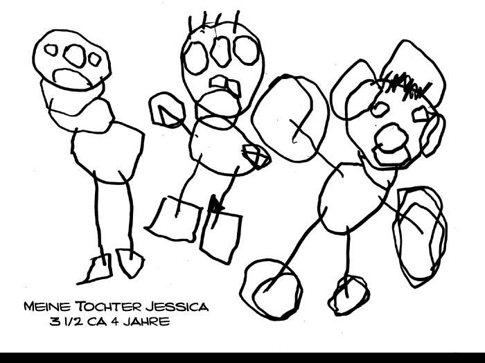 Cartoon: EinFast 'URaltScribble'meiner Cartoonfolge'Aribert' 3