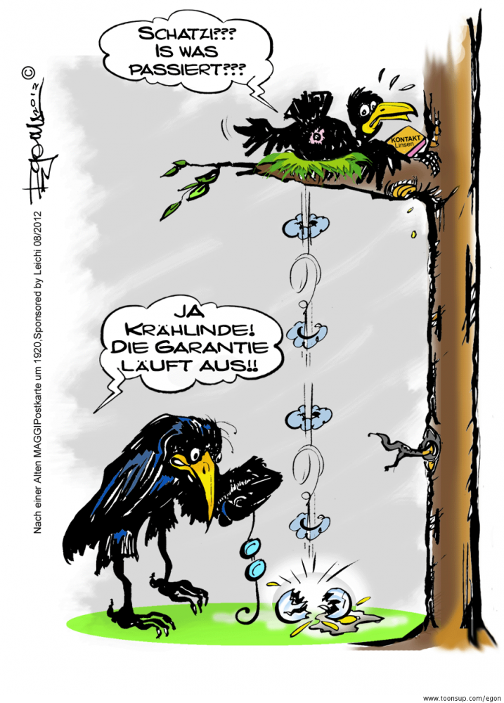 Cartoon: KRÄHlinde 1