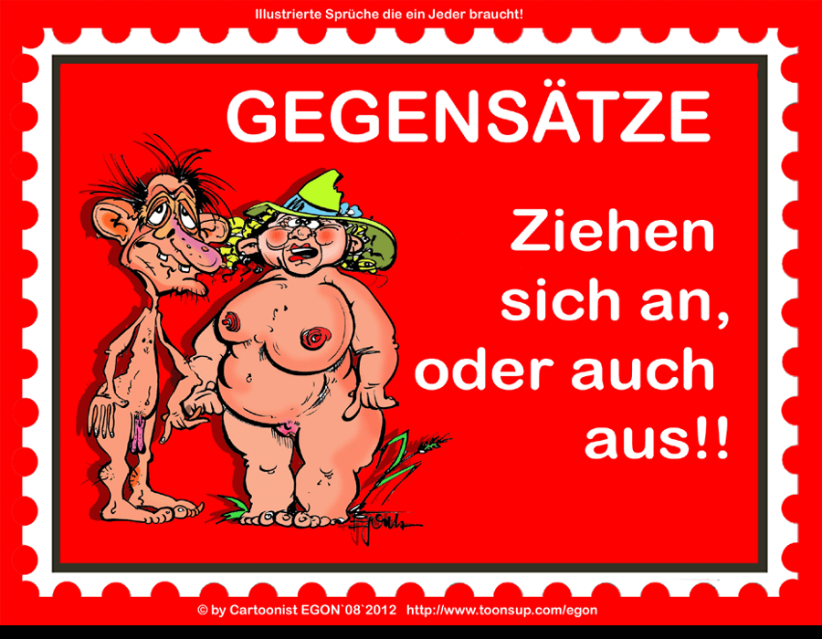 Concept Art / Character Design: Schilder & Sprüche (Illustriert) 5