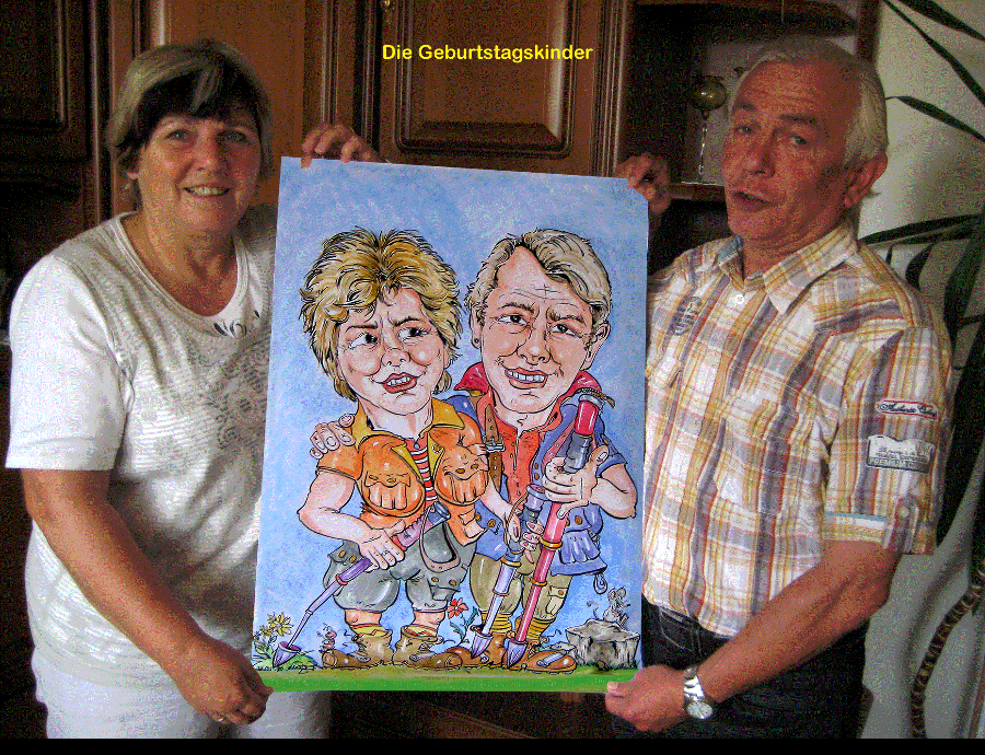 Illustration: 2 Geburtstagskinder!! 1