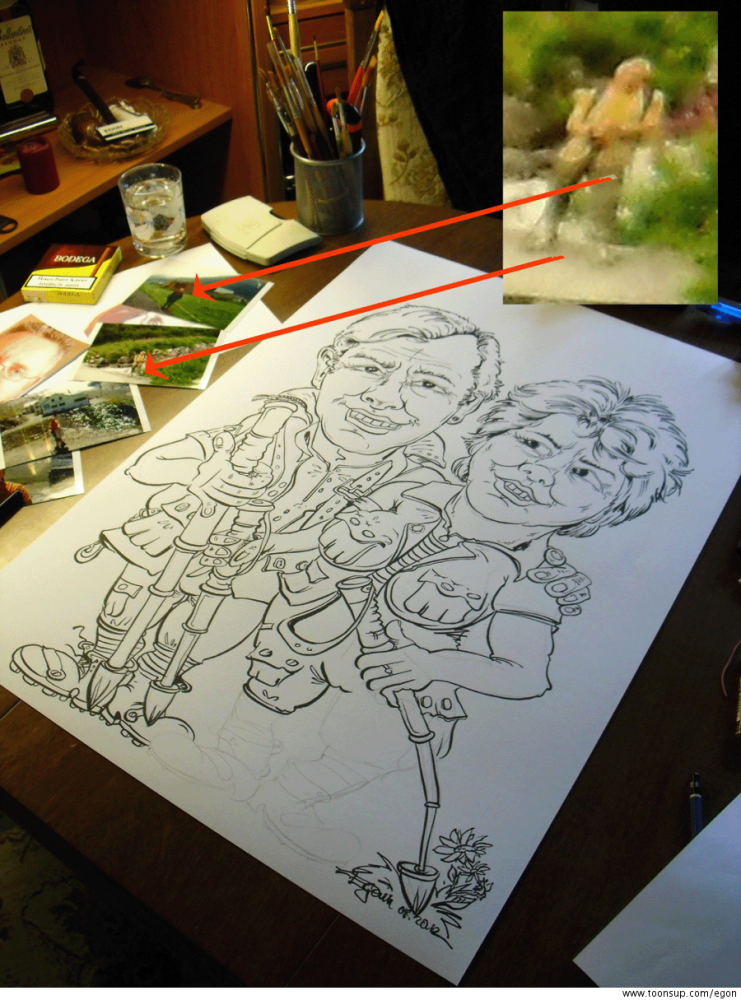 Illustration: 2 Geburtstagskinder!! 4