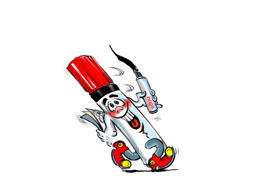 Animation: ....der kleine Eddy stept!! 1