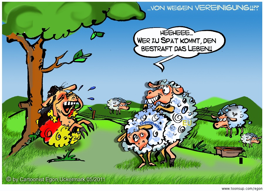 Cartoon: Irgendwas stimmt nicht...mit dieser VEReinNAHMigung.... 1
