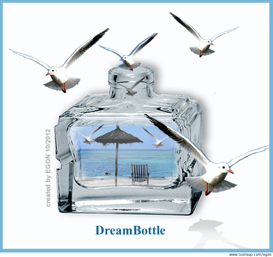 Cartoon: the dreambottle 1