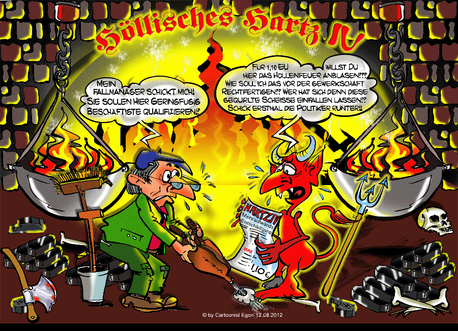 Cartoon: Höllenthema Nr 2 (SGBII Fluch!!) 1