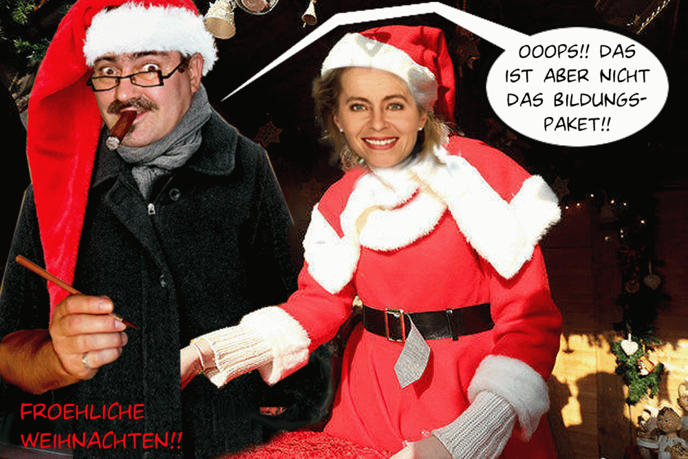 Cartoon: Weihnachtsgrüße an alle TOONSupper,und Crew!! 3