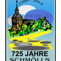 Entwurfsreihe 'Schmölln 725 Jahre' Nr 1