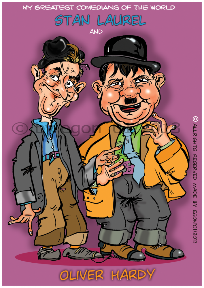 Comic: Poster Oli & Stan 1