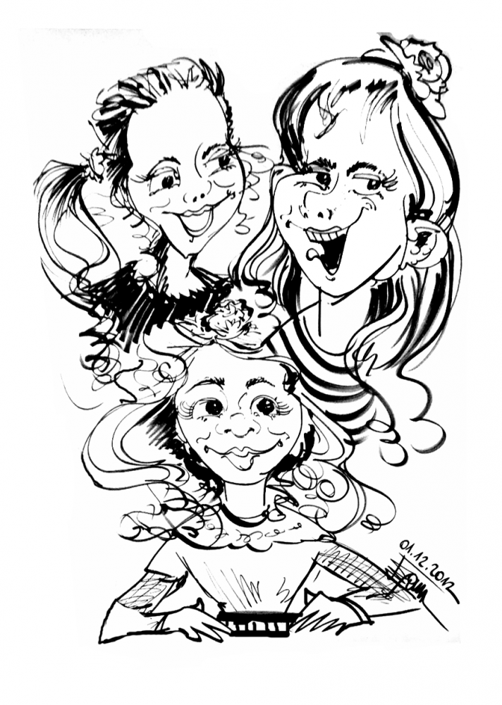Comic: bei einer Familienfeier:Kiddies 2