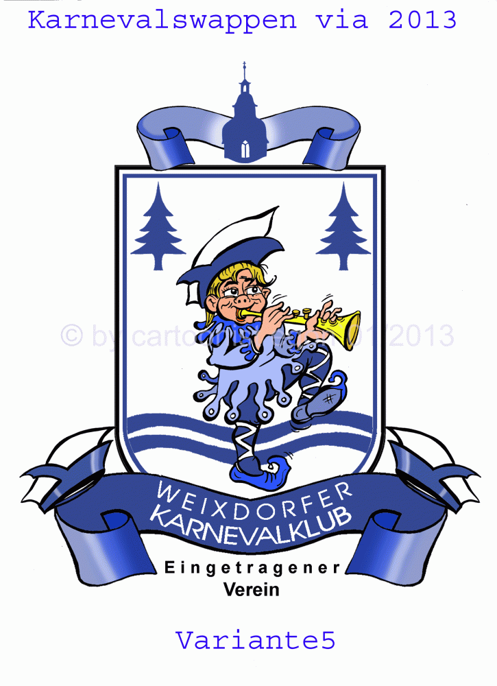 Concept Art / Character Design: Erneuerung eines Karnevalwappens... 1