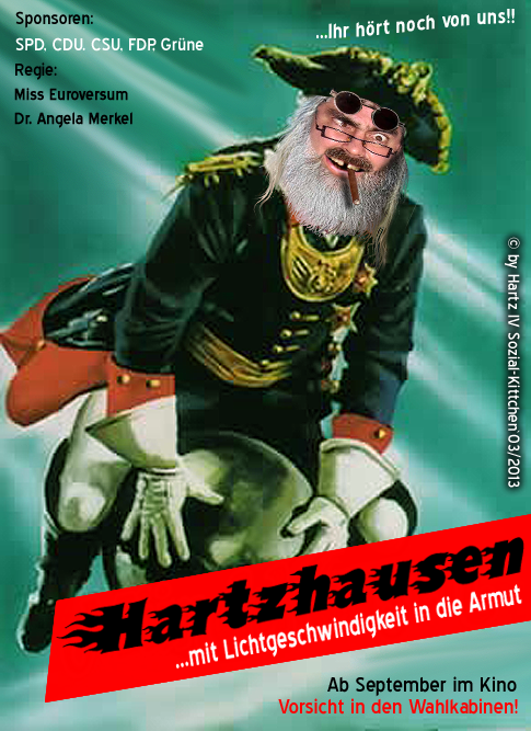 Concept Art / Character Design: Politbarometer Nr 5 ('Hartz IV-Satire-Küche') 2