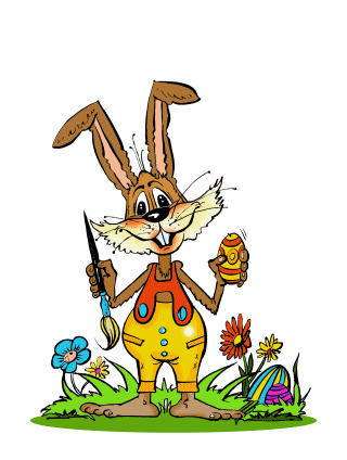 Cartoon: Winterliche Ostergrüsse 2