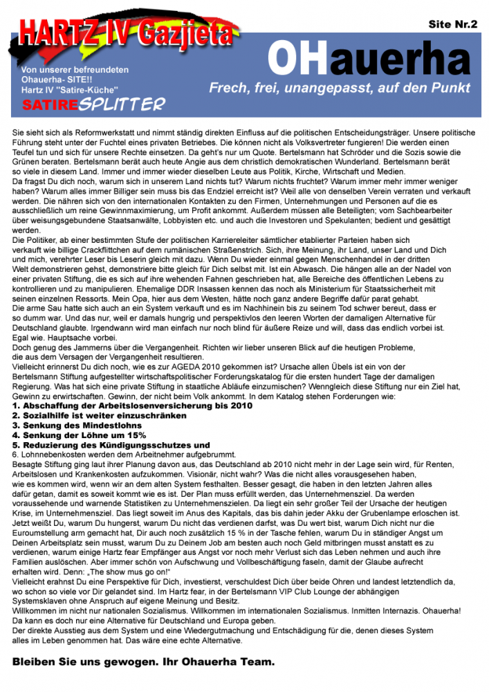 Comic: OHauerha,SatireMagazin & Polittbarometer Mai 2013 (3) 5