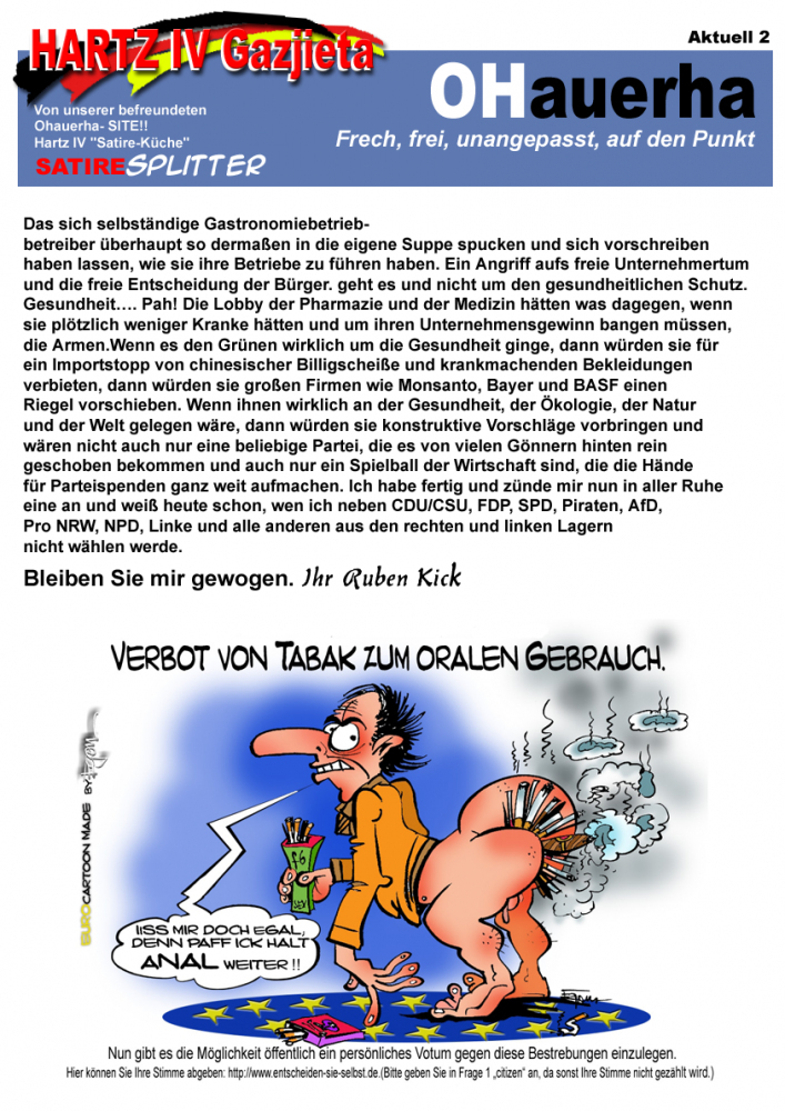 Comic: OHauerha,SatireMagazin & Polittbarometer Mai 2013 (3) 9