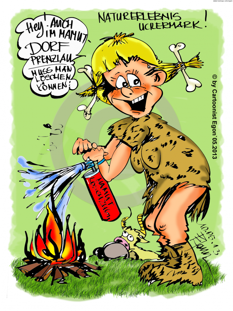 Comic: Neue Cartoonfolge'Neues aus der Steinzeit' 4