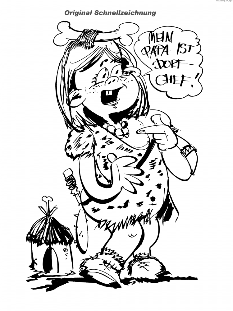 Comic: Neue Cartoonfolge'Neues aus der Steinzeit' 7