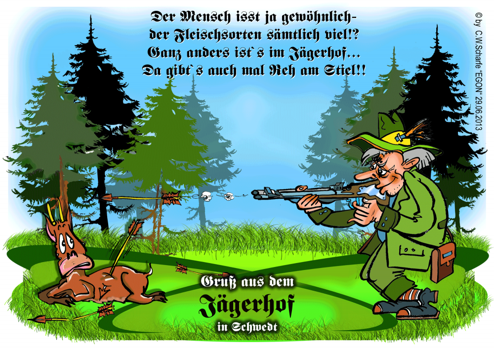 Cartoon: Serie für Restaurant =7/2013 1