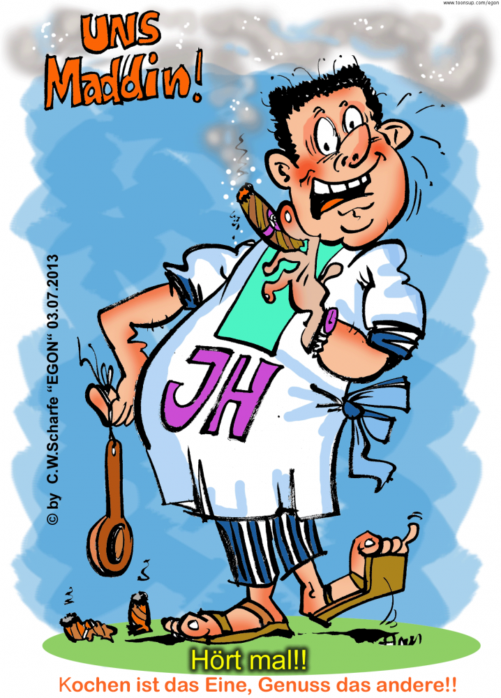 Illustration: GastroSpasscards & Karten Serie Nr1 4
