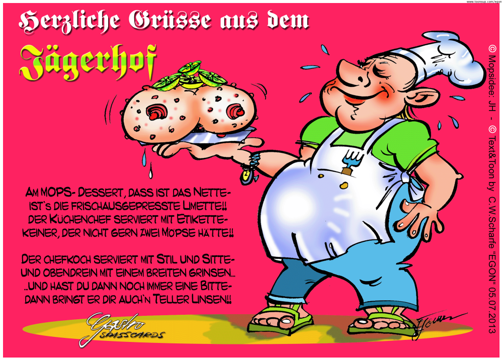 Illustration: GastroSpasscards & Karten Serie Nr1 5