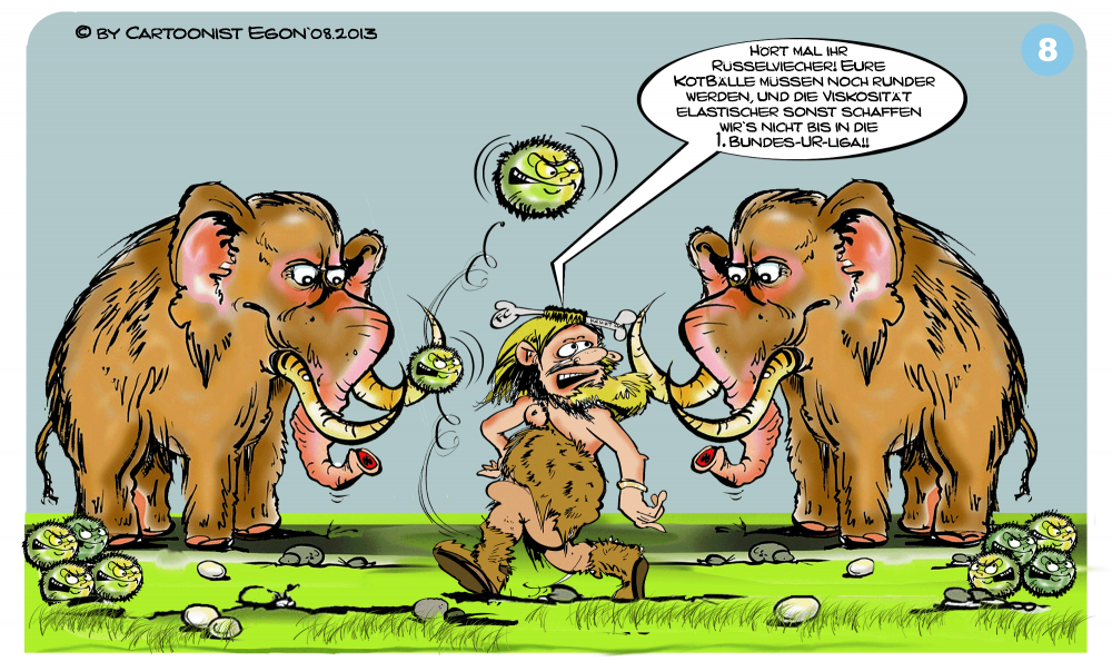 Cartoon: URzeittoon Nr.8 1