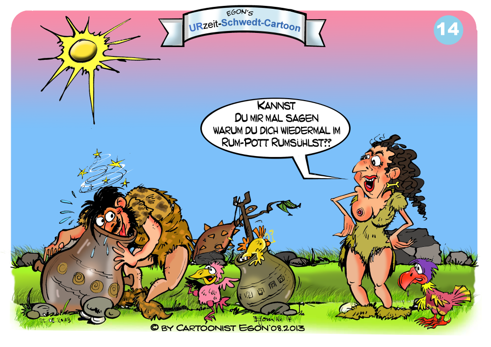 Comic: Urzeit-SteinzeitTOON Nrn: 12 -17 3