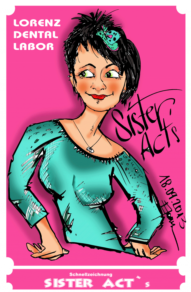 Cartoon: Schnellzeichnung,am PC nachcoloriert!! 1