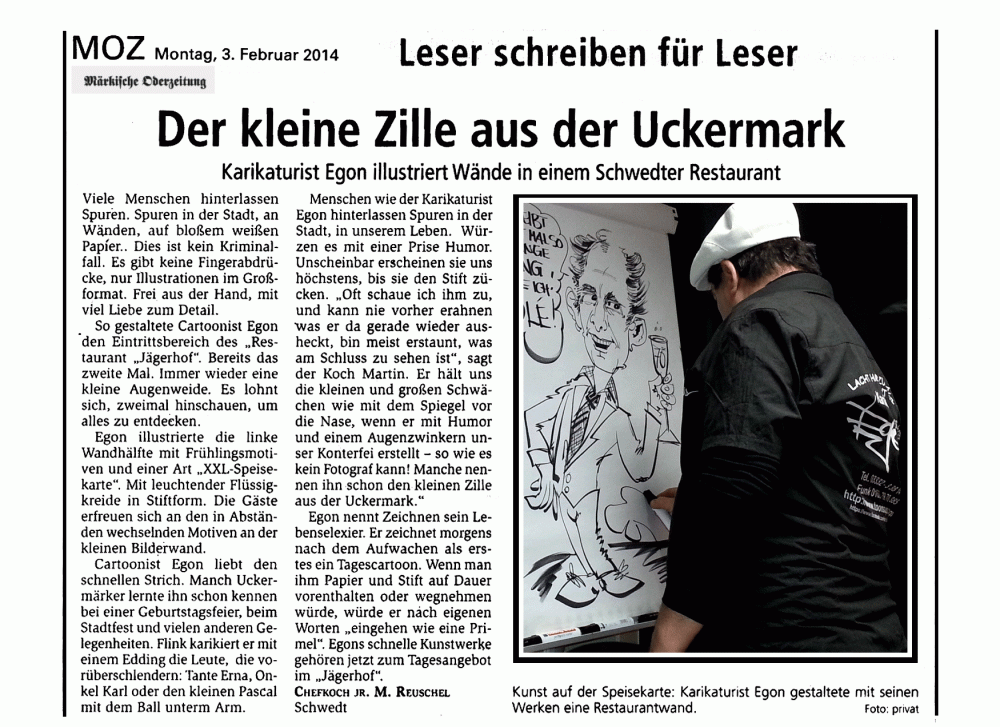 Concept Art / Character Design: Presse und Grafik 1