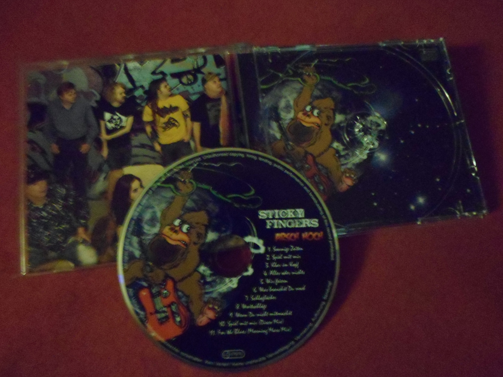 Concept Art / Character Design: Sticky Fingers,CD Covergestaltung 2013/14 1