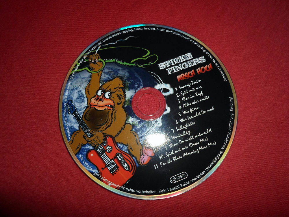 Concept Art / Character Design: Sticky Fingers,CD Covergestaltung 2013/14 3
