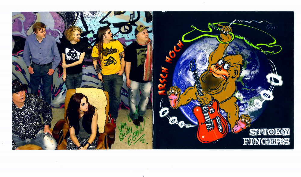Concept Art / Character Design: Sticky Fingers,CD Covergestaltung 2013/14 4